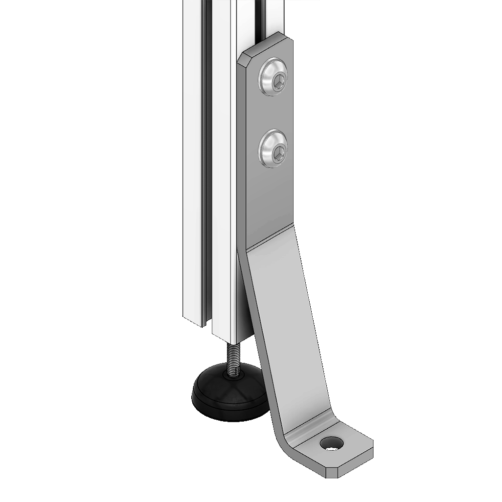 34-270-0 MODULAR SOLUTIONS FLOOR FASTENING BRACKET 270